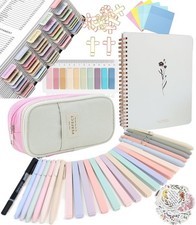 Bible Study Supplies Journaling Kit With Tabs, Highlighter, Notebook and Pen ...