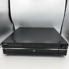 Sony SCD-CE595 5-Disc SACD/CD Changer Tested Working - No Remote