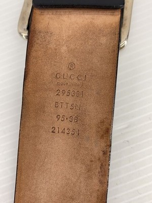 GUCCI Belt -- NVY Men's 295331 Used | eBay