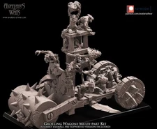 Goblin Grotling Battle Wagon - Avatars of War Greenskins Proxy