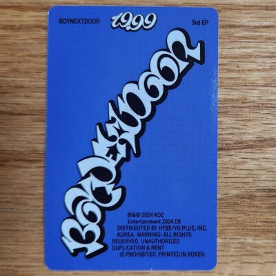 Sungho Official Photocard Boynextdoor 3rd EP Album 19.99 Genuine