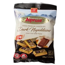 Gross & Co Swiss Alprose Dark Napolitains Chocolate, 150G - Kosher For Passover