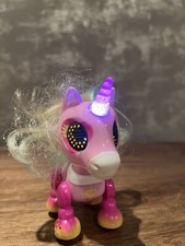 Zoomer Tiny Unicorn Electronic Pets Purple Pink Spin Master