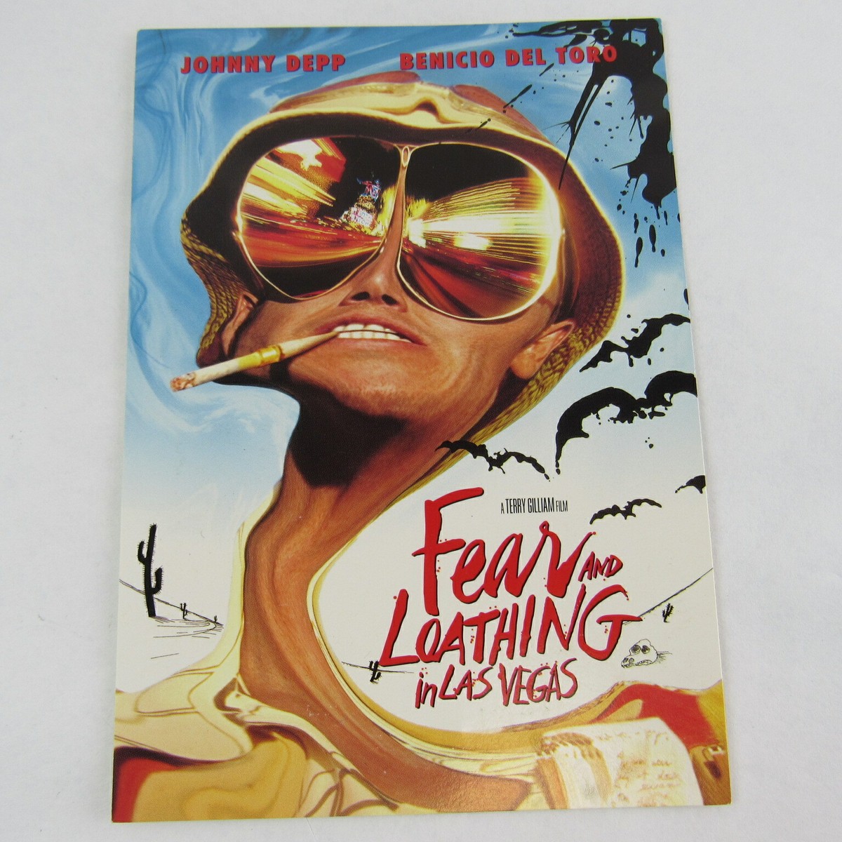 Postcard Fear and Loathing in Las Vegas Promotional Johnny Debt