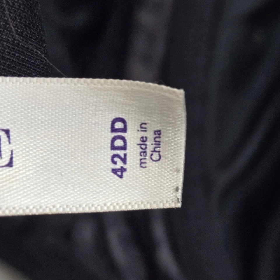 Sujetador Cacique para mujer 42DD negro leopardo con aros encaje ligeramente forrado Foto 4 de 4