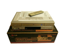 LG LV4745 VHS video recorder in original packaging, including BDA FB, 2 yea...