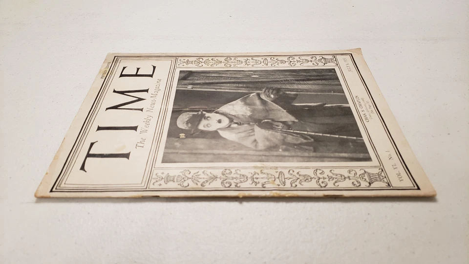 Time Magazine July 6 1925 Charles Chaplin ~The Gold Rush~ First Actor Cover - Image 3 of 4