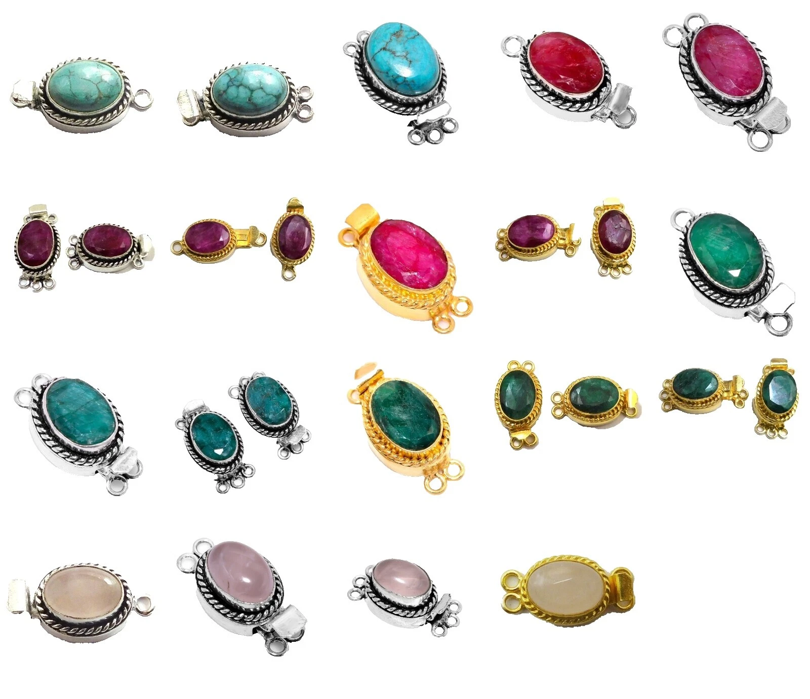 Gemstone Jewelry Making Clasps & Hooks