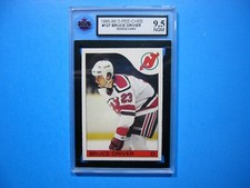 1985/86 O-PEE-CHEE NHL HOCKEY CARD #125 BRUCE DRIVER ROOKIE KSA 9.5 NGM OPC