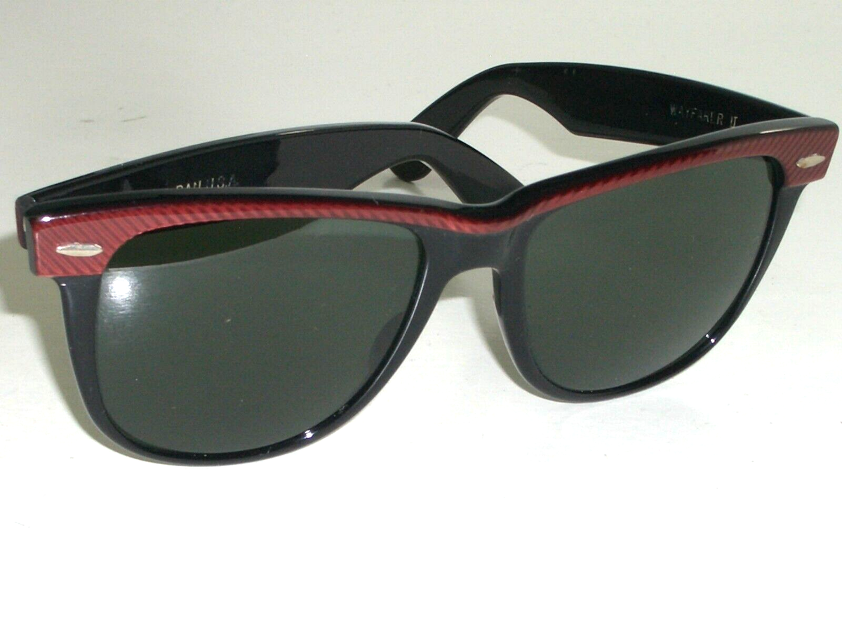 VINTAGE B&L RAY BAN W0492 MULTICOLOR STREET-NEAT WAYFARER II G15