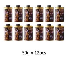 12x Powder mixed with high quality perfume essence use on the body Tabu 50g