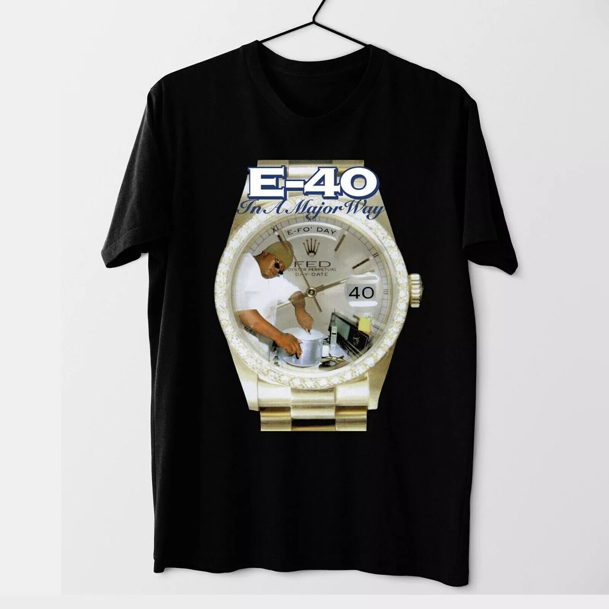 MA deshabille エムエーデザビエYves tops 40 New Rare E-40 E4 In a Major Way New Men T-Shirt | eBay