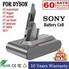 6.4AH For DYSON V7 Battery 21.6V V7 Absolute V7 Motorhead Pro V7 Trigger V7 HEPA