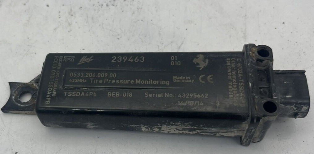 2015 Maserati GranTurismo  TPMS TIRE  OEM 053320600900