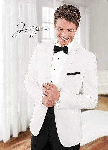 Jean Yves White Shawl Dinner Jacket | eBay