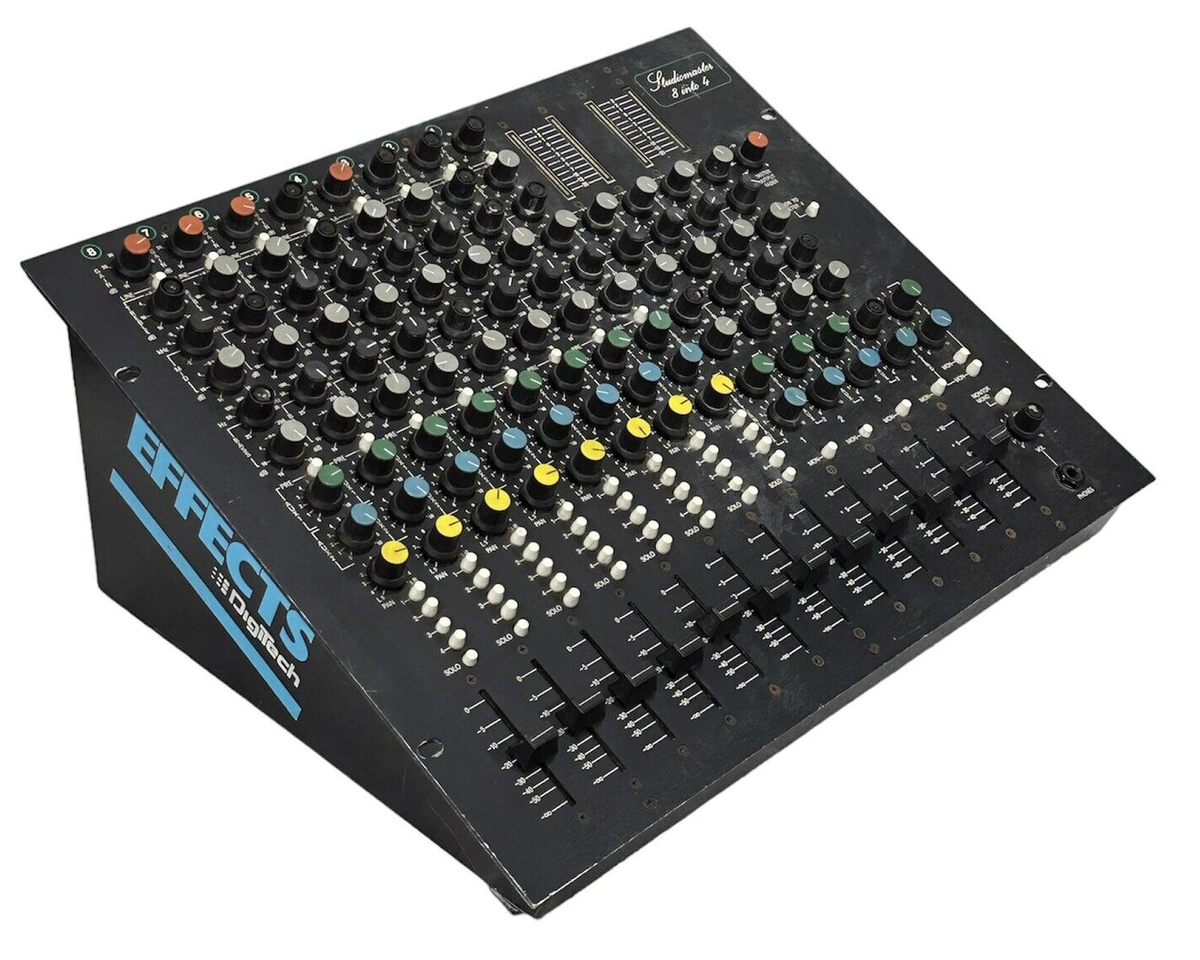 Vintage Studiomaster 8 into 4 ~ Analog Balanced Mixer ~ READ