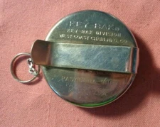 Vintage KEY BAK Retractable Chain Works Clip West Coast Pasadena California USA 