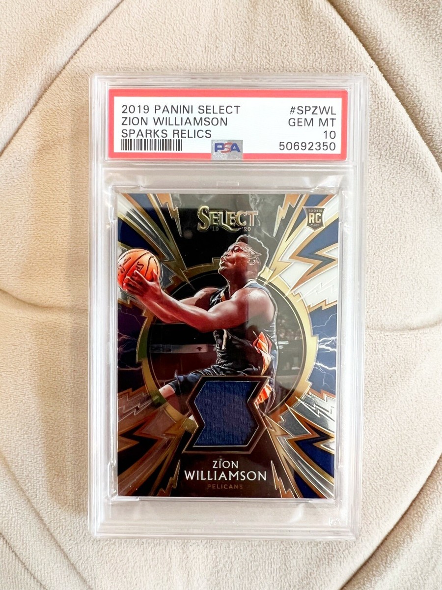 【希少】オリ厶ピック　スピーン　スピナー　10個セット 2019 Zion Williamson Rookie Select Sparks Relics Jersey RC