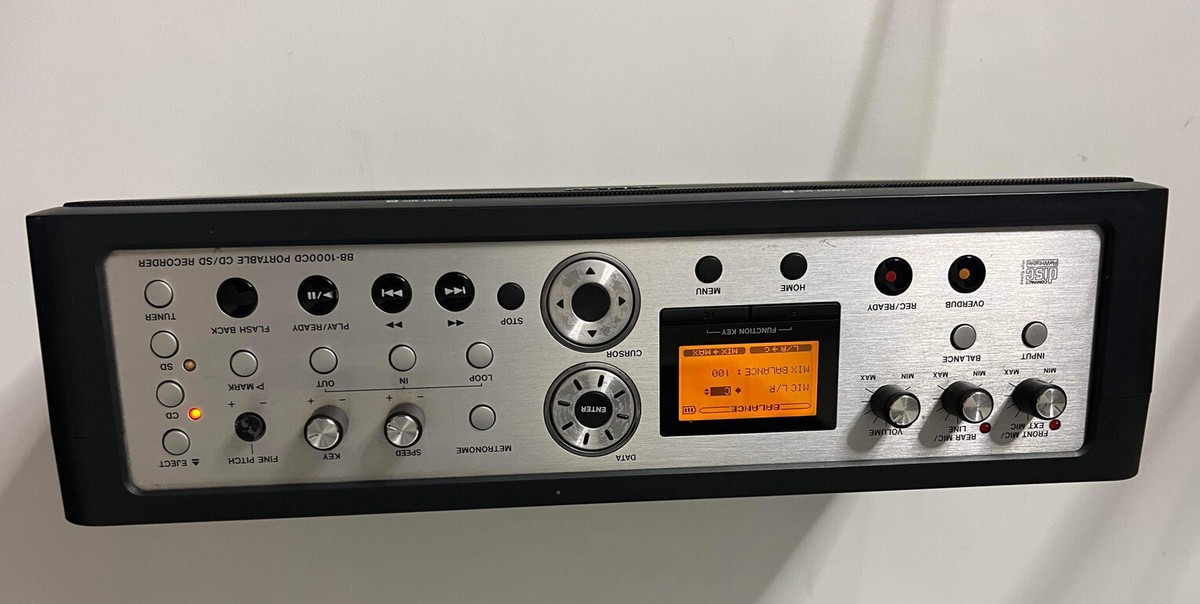 TASCAM PORTABLE CD/SD RECORDER BB-1000C (FOR PARTS OR NOT TASCAM PORTABLE CD/SD RECORDER BB-1000C (FOR PARTS OR NOT