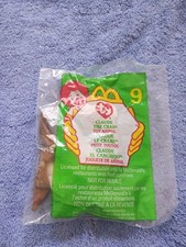 Ty Beanie Babies Claude the Crab McDonalds Happy Meal 