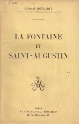 La Fontaine Et Saint Augustin | Colonel Godchot | Guter Zustand