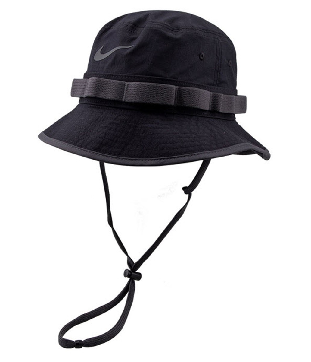 Nike Unisex Dri-Fit AFEX Bucket Hat Caps Running Black GYM Hats