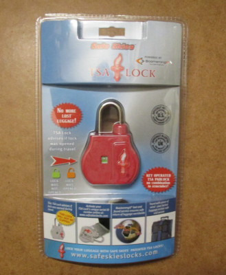 Safe Skies TSA Lock Approved For Airport Luggage