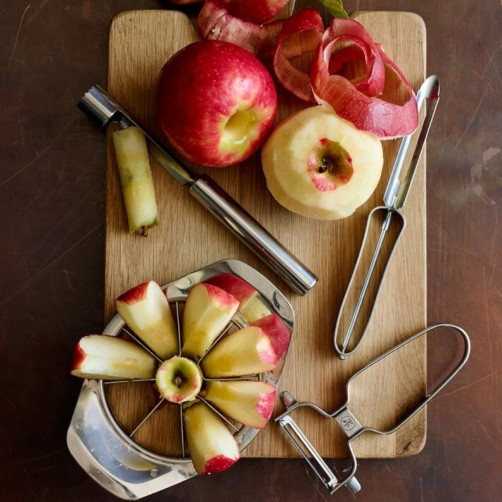 Stainless Steel Apple Cutter Slicer Fruit Slicer Corer Kitchen Accessories  Pear Apple Easy Cut Cutters Vegetable Fruit Tools