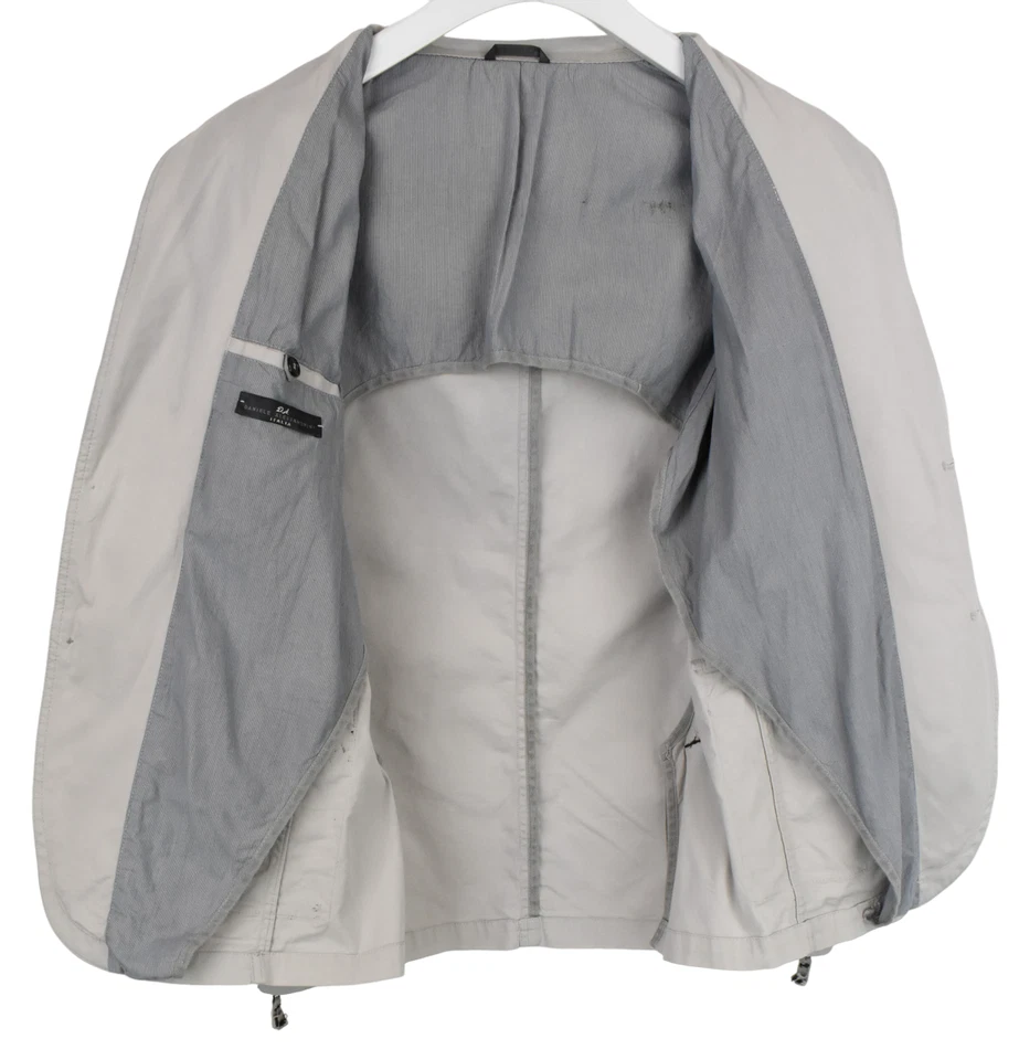 Blazer Daniele Alessandrini Hombre (UE) 52 Medio Forrado Muesca Solapa Individual Foto 4 de 4