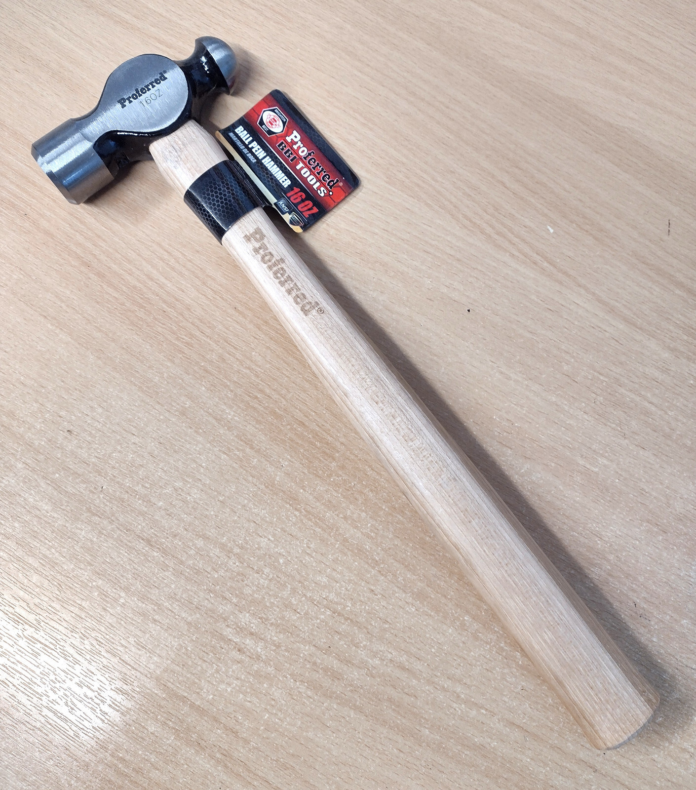 Proferred Tools Ball Pein Hammer 16oz - T49074