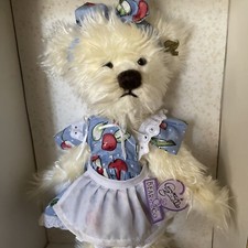 Annette Funicello Collectible Bear Co. "Mary Beth  C 37320 Ivory Plush Hand Sewn