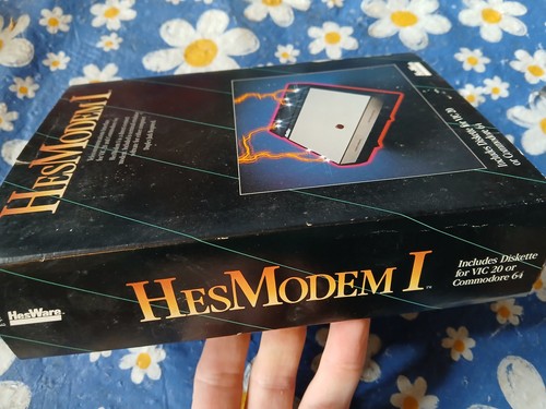 HesModem I (Commodore VIC-20/64) HES/Compro Electronics 010283 CIB OPEN BOX - Picture 3 of 12