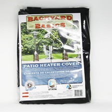 Patio Heater Cover Backyard Basics Outdoor Equipment 07210GDBB Black NEW