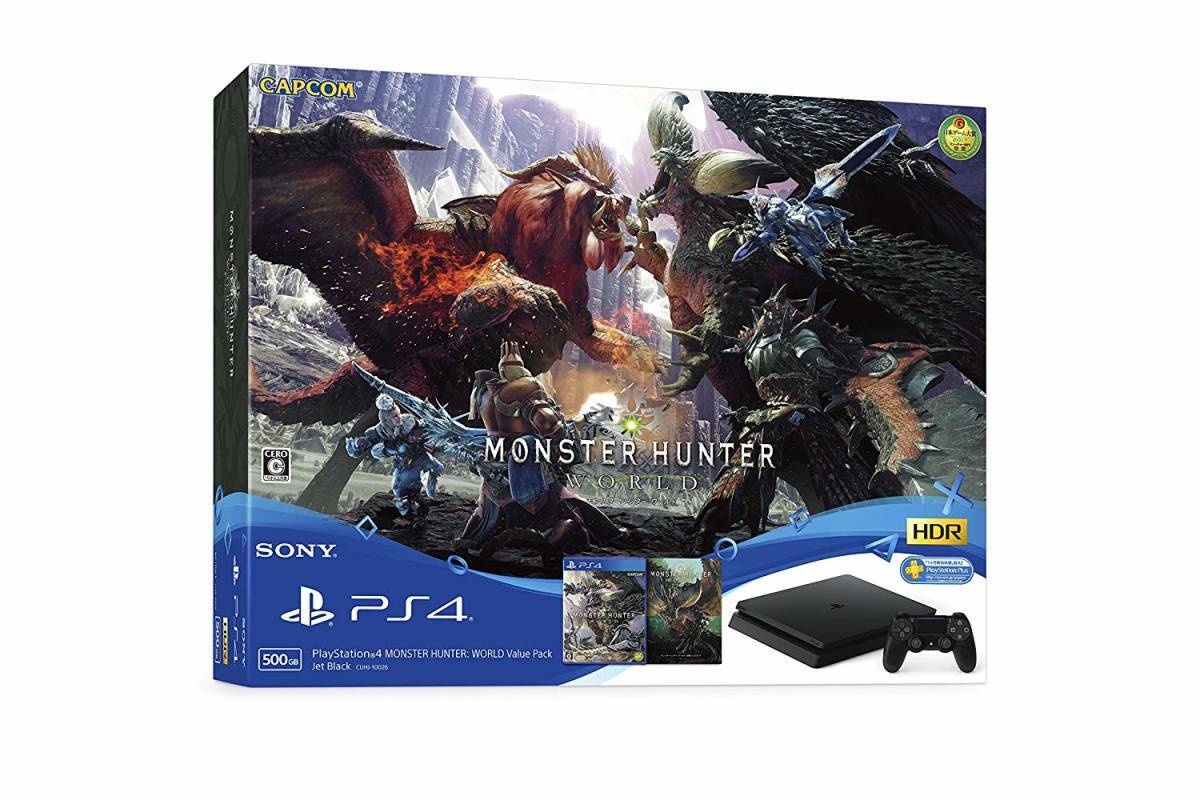 Sony PlayStation4 Limited Model MONSTER HUNTER WORLD Value Sony PlayStation4 Limited Model MONSTER HUNTER WORLD Value