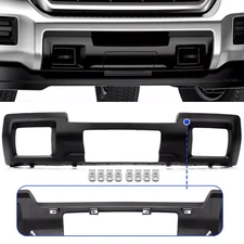 Front Bumper Skid Plate Panel For 15-19 GMC Sierra 2500/3500 HD Black