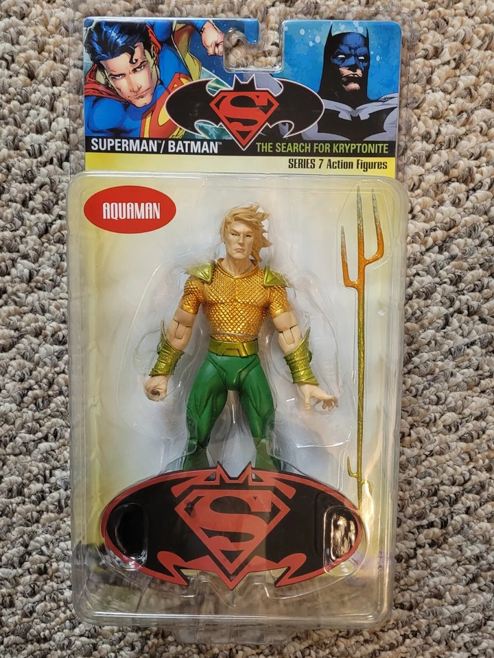 Figura de acción DC Direct Superman/Batman Search For Kryptonite Aquaman serie 7 Foto 2 de 4