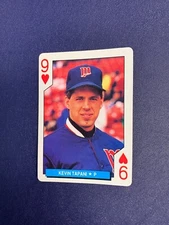 1992 U.S. Playing Card Co. Minnesota Twins - Kevin Tapani - Rare Oddball
