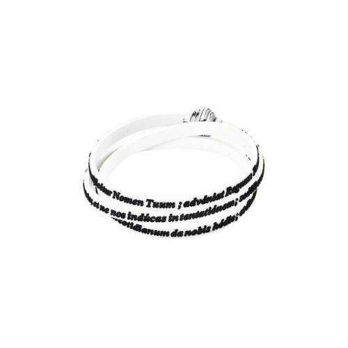 Amen Bracciale da donna collezione preghiere. Gioiello realizzato in argento 925 di colore Nero con preghiera incisa. Lunghezza: 57 cm. La referenza è PNIT02-PI-57