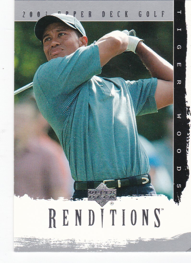 2003 Upper Deck Renditions Golf Pick Your Cards!  Complete Your Set!