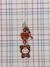 HELLO KITTY Cell Phone Charm Strap Dangle Accessory