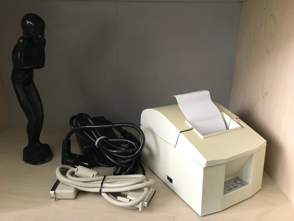 Star Micronics TSP600 Thermal Ticket POS Printer SERIAL White INCL PSU - Bild 4 von 4