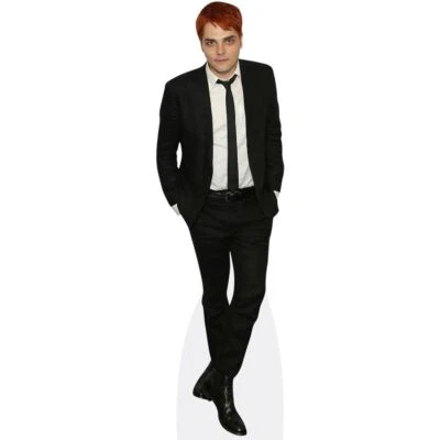 CELEBRITY CUTOUTS Gerard Way (Suit) Mini Size Cutout