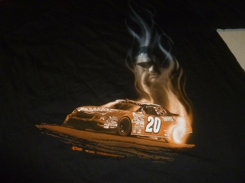 TONY STEWART CHASE AUTHENTICS TWENTY HOME DEPOT RACING SHIRT SIZE L NASCAR TEE - Picture 4 of 4