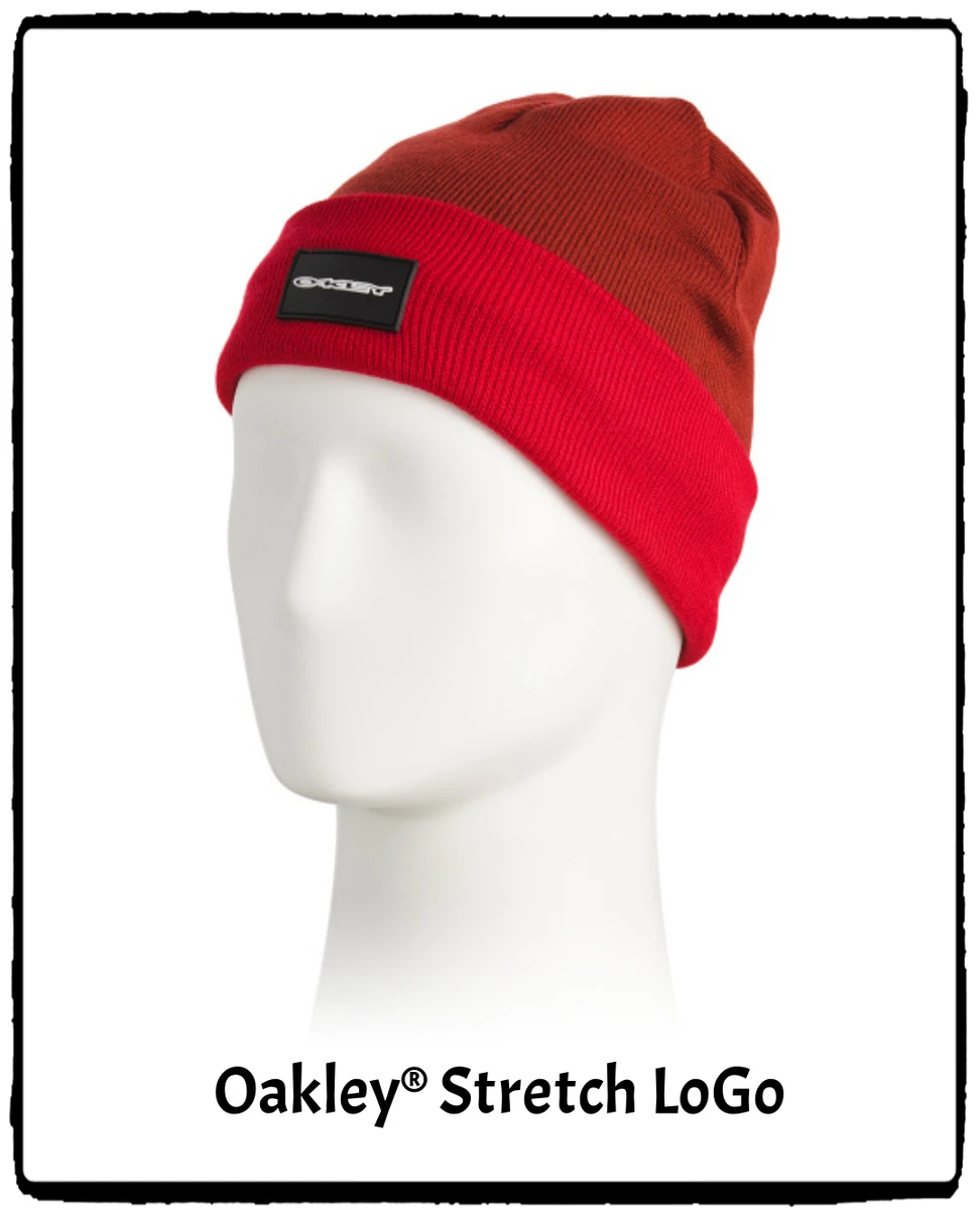 Oakley Stretch LoGo Winter Hat Cuff Beanie Ski Hat One Size Fits All