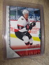 2020-21 Upper Deck #T-92 Josh Norris 2005-06 Upper Deck Tribute Ottawa Senators