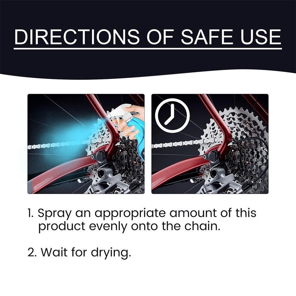 Rust Remover Chain Oil Cleaner Degreaser Freewheel Repair Tool Bike Lubricant ξι eBay