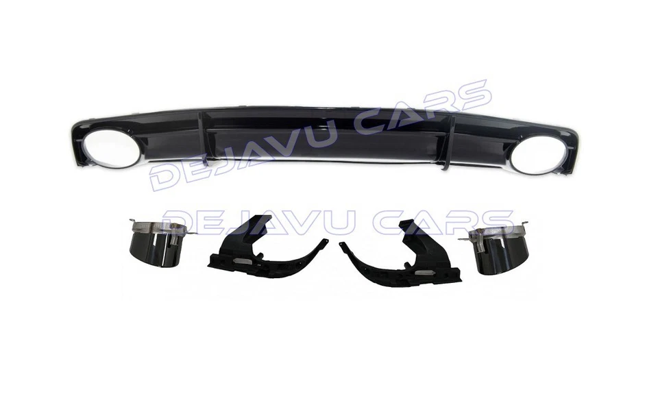 Difusor trasero RS7 Look parte trasera para Audi A7 4G S line / S7 Sportback ... - Imagen 3 de 4