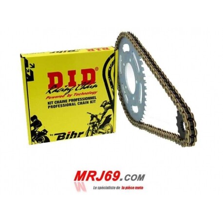 Kit chaine renforcé DID 14/47 Yamaha MT-03 transmission moto