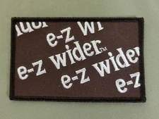 e-z wider marijuana pot weed embroidered iron on patch.