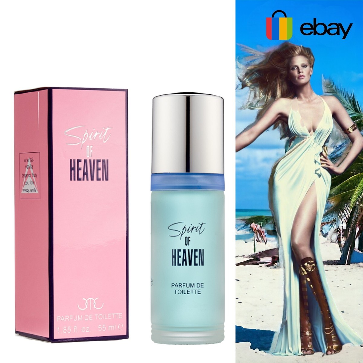 Spirit of Heaven Milton Lloyd Perfume For Women 55ml Parfum De Toilette